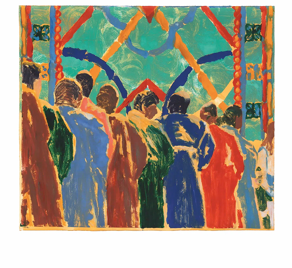 Vidrieras contemporáneas de Notre-Dame de París en el marco del debate sobre la restauración patrimonial tras el incendio y la intervención de la artista Claire Tabouret. (Foto: © Caleb Marshall, 2025)