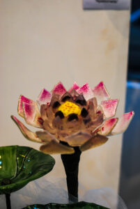 Expo Realidad Abstracta Andrea da Ponte Grupo de experimentación en vidrio Escultura en vidrio Glass art