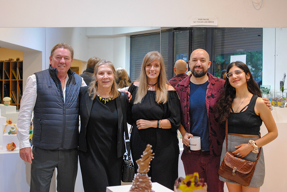 Expo Realidad Abstracta Andrea da Ponte Grupo de experimentación en vidrio Escultura en vidrio Glass art