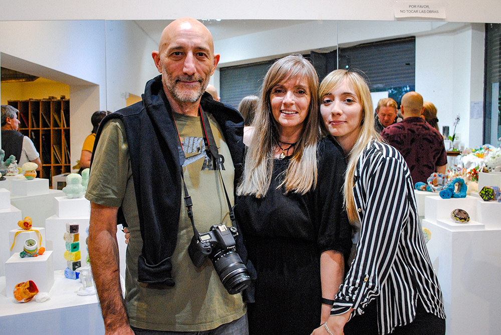 Expo Realidad Abstracta Andrea da Ponte Grupo de experimentación en vidrio Escultura en vidrio Glass art