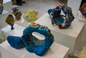 Expo Realidad Abstracta Andrea da Ponte Grupo de experimentación en vidrio Escultura en vidrio Glass art