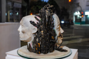 Expo Realidad Abstracta Andrea da Ponte Grupo de experimentación en vidrio Escultura en vidrio Glass art