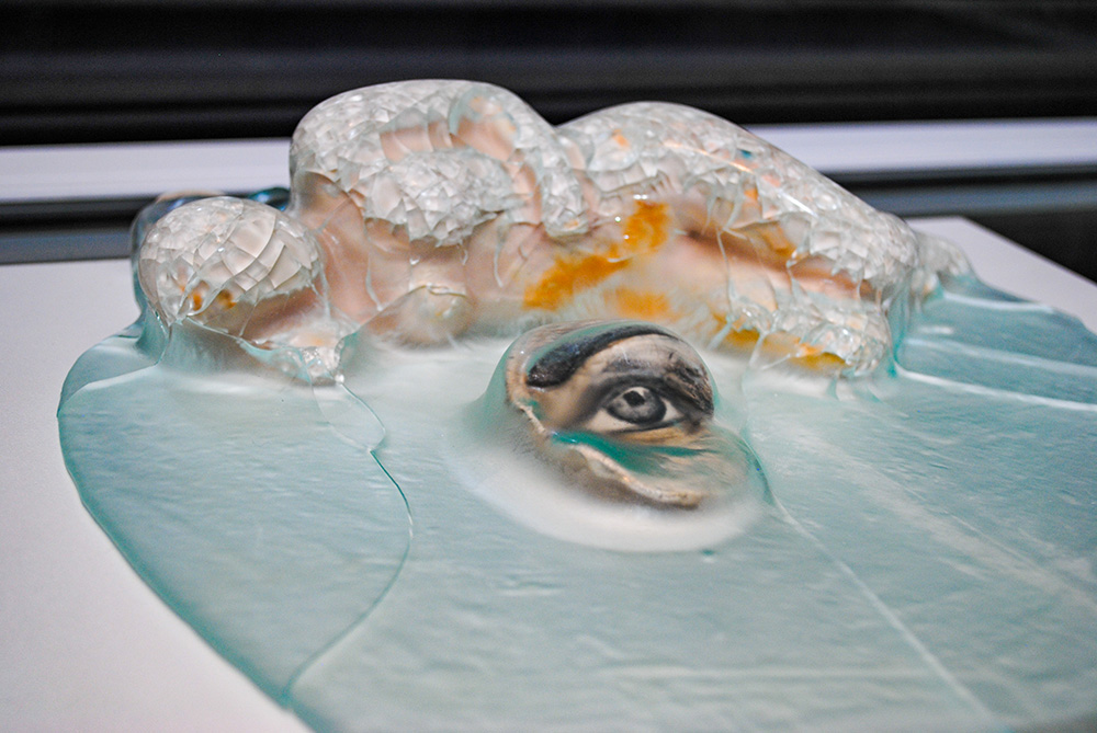 Expo Realidad Abstracta Andrea da Ponte Grupo de experimentación en vidrio Escultura en vidrio Glass art