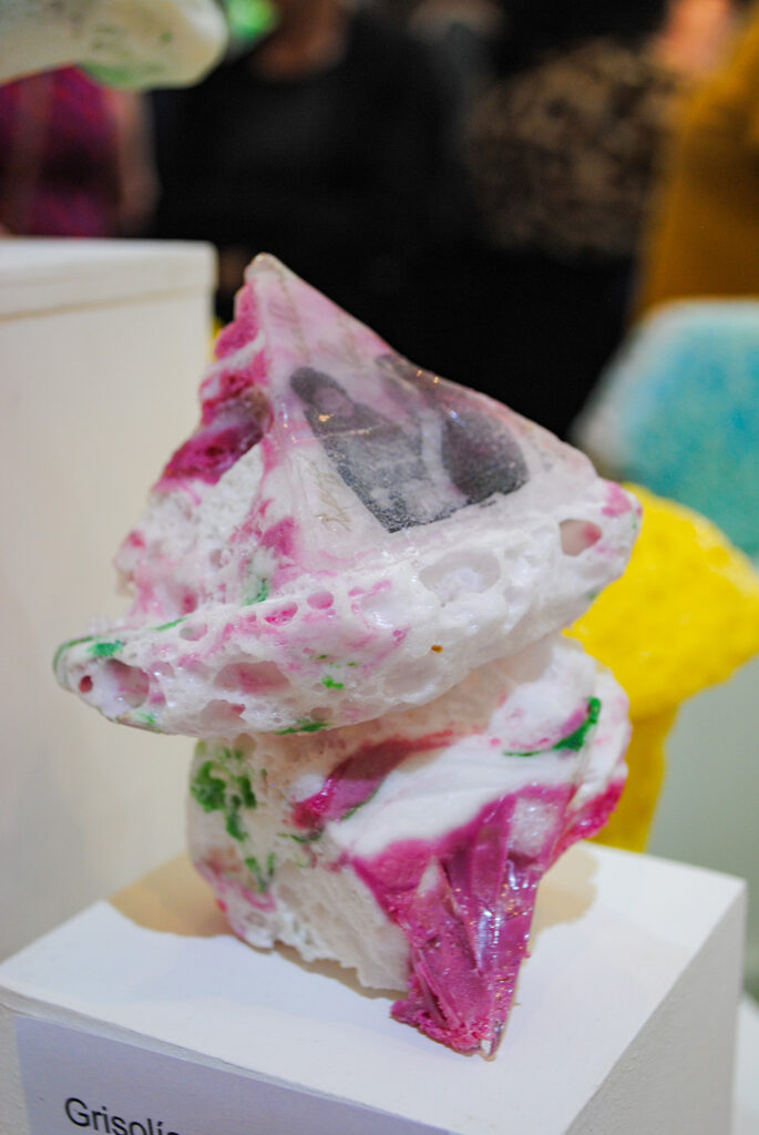 Expo Realidad Abstracta Andrea da Ponte Grupo de experimentación en vidrio Escultura en vidrio Glass art