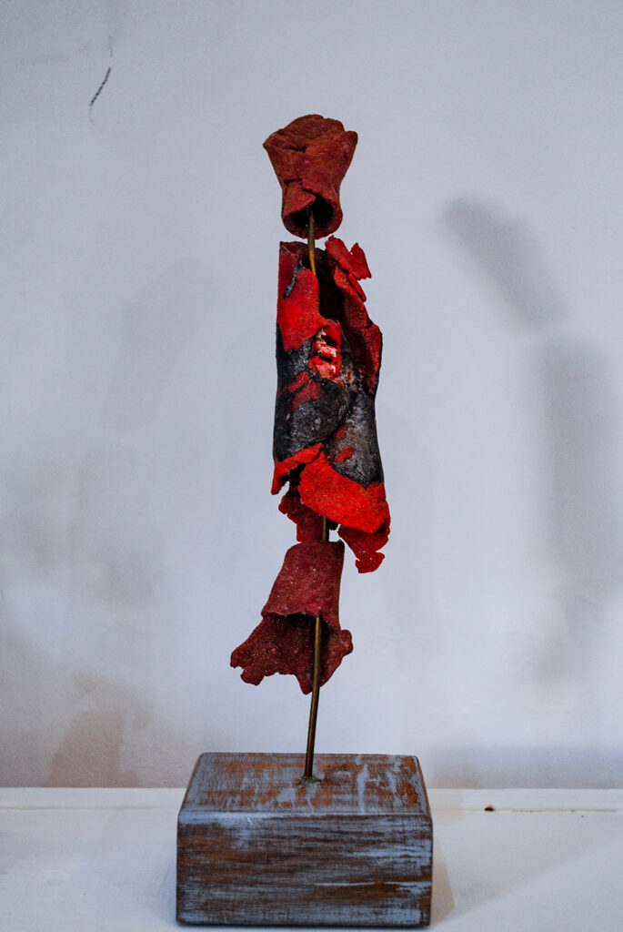 Expo Realidad Abstracta Andrea da Ponte Grupo de experimentación en vidrio Escultura en vidrio Glass art