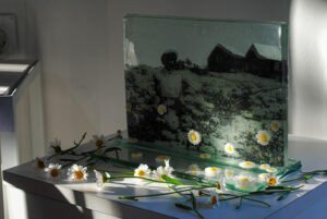 Expo Realidad Abstracta Andrea da Ponte Grupo de experimentación en vidrio Escultura en vidrio Glass art