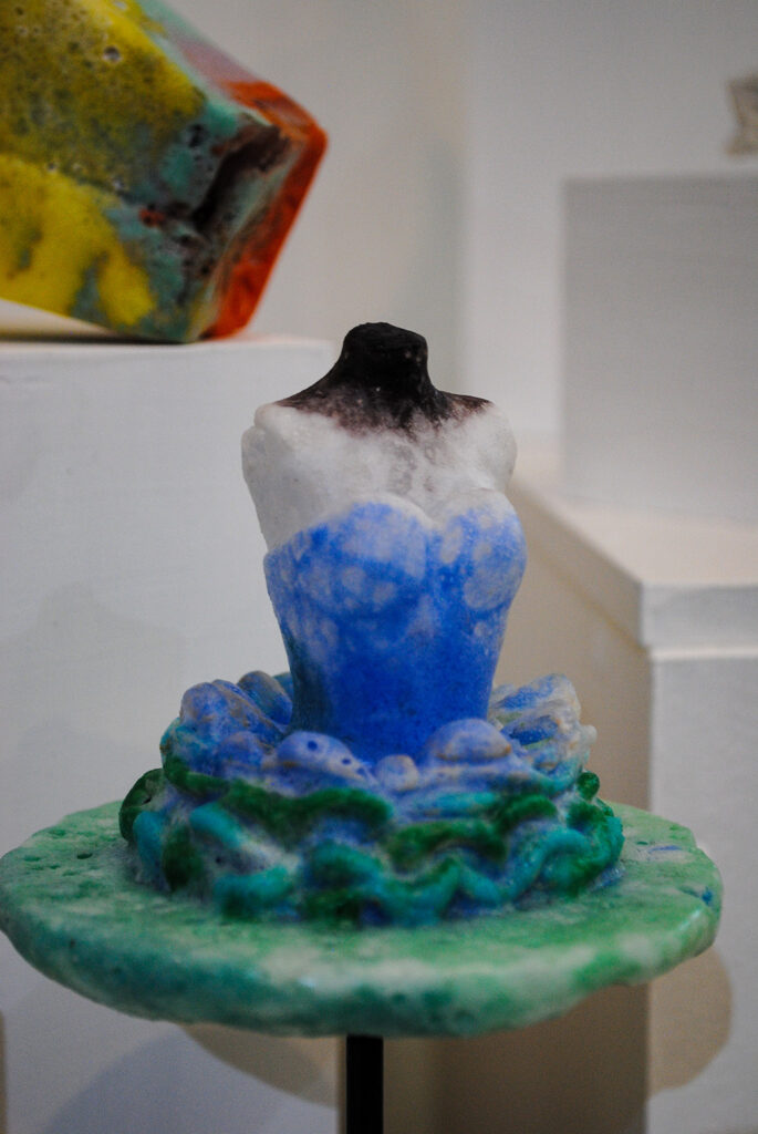 Expo Realidad Abstracta Andrea da Ponte Grupo de experimentación en vidrio Escultura en vidrio Glass art