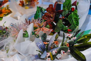 Expo Realidad Abstracta Andrea da Ponte Grupo de experimentación en vidrio Escultura en vidrio Glass art