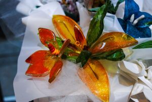 Expo Realidad Abstracta Andrea da Ponte Grupo de experimentación en vidrio Escultura en vidrio Glass art