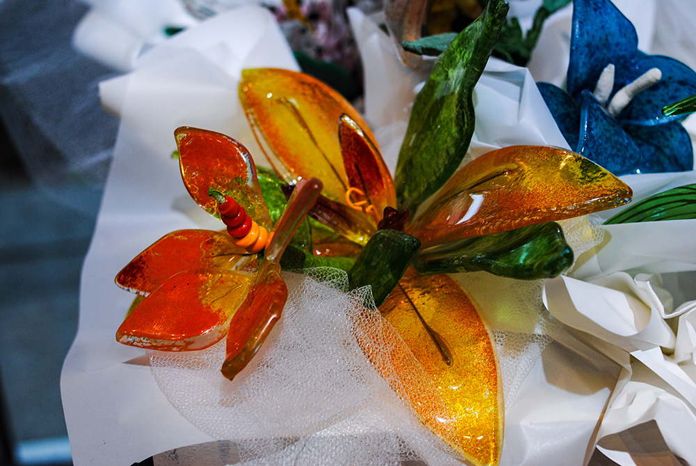 Expo Realidad Abstracta Andrea da Ponte Grupo de experimentación en vidrio Escultura en vidrio Glass art