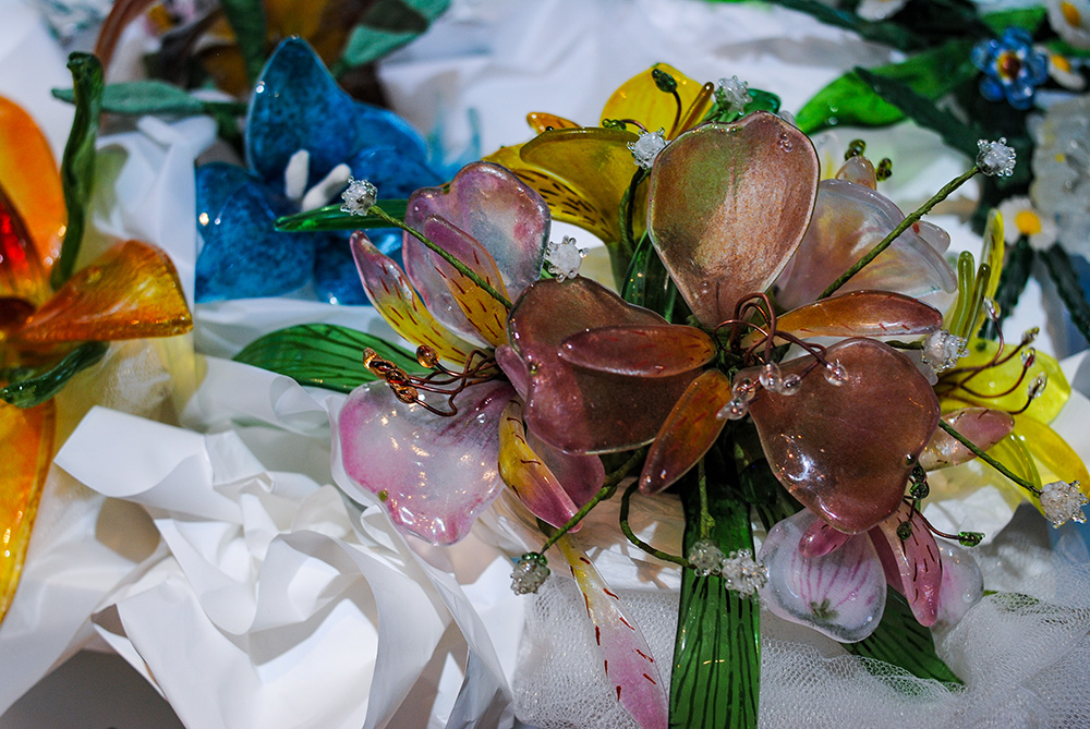 Expo Realidad Abstracta Andrea da Ponte Grupo de experimentación en vidrio Escultura en vidrio Glass art