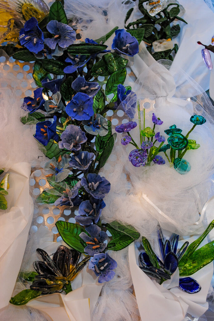 Expo Realidad Abstracta Andrea da Ponte Grupo de experimentación en vidrio Escultura en vidrio Glass art