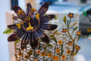 Expo Realidad Abstracta Andrea da Ponte Grupo de experimentación en vidrio Escultura en vidrio Glass art