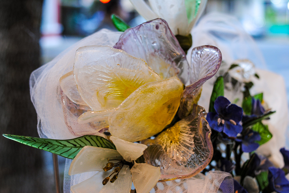 Expo Realidad Abstracta Andrea da Ponte Grupo de experimentación en vidrio Escultura en vidrio Glass art