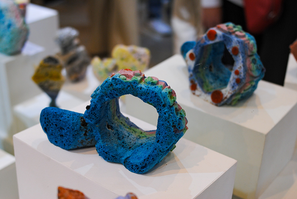 Expo Realidad Abstracta Andrea da Ponte Grupo de experimentación en vidrio Escultura en vidrio Glass art