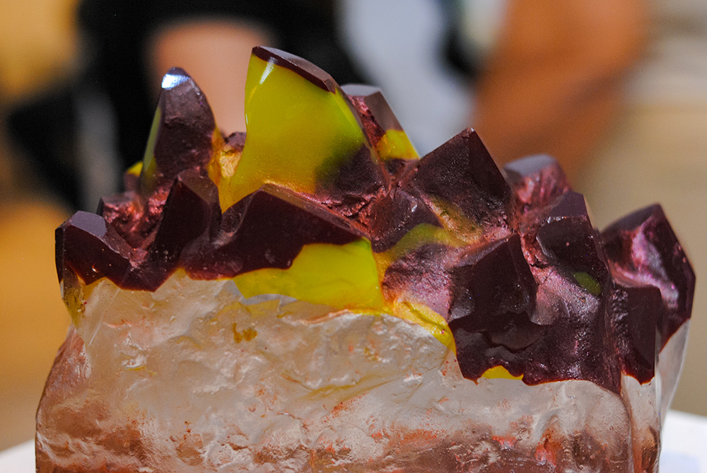 Expo Realidad Abstracta Andrea da Ponte Grupo de experimentación en vidrio Escultura en vidrio Glass art