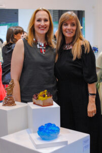 Expo Realidad Abstracta Andrea da Ponte Grupo de experimentación en vidrio Escultura en vidrio Glass art