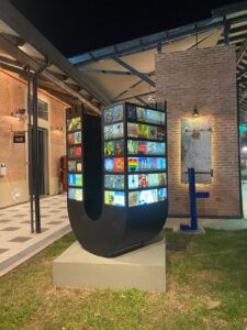 Placa de Artistas en Vidrio Glass Art Corrientes, Argentina