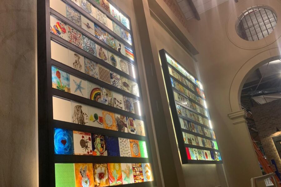 Placa de Artistas en Vidrio Glass Art Corrientes, Argentina