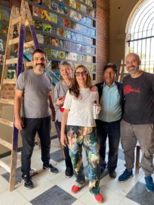 Placa de Artistas en Vidrio Glass Art Corrientes, Argentina