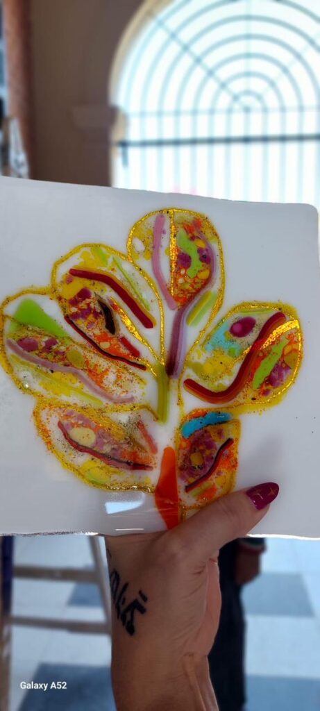 Placa de Artistas en Vidrio Glass Art Corrientes, Argentina