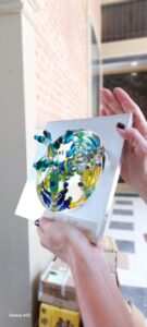 Placa de Artistas en Vidrio Glass Art Corrientes, Argentina