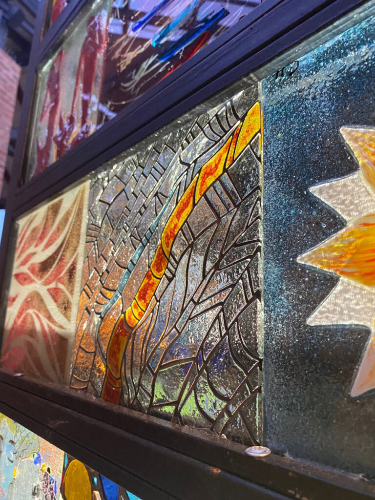 Placa de Artistas en Vidrio Glass Art Corrientes, Argentina