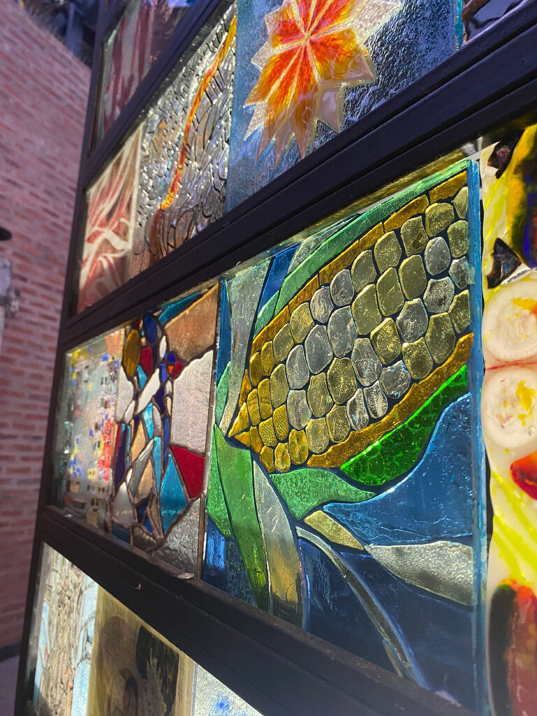 Placa de Artistas en Vidrio Glass Art Corrientes, Argentina