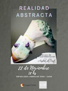 Expo Realidad Abstracta Andrea da Ponte Grupo de experimentación en vidrio Escultura en vidrio Glass art