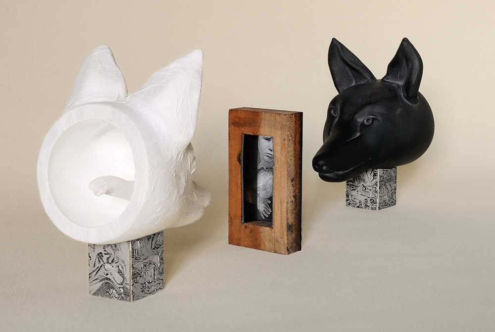 4. L Odeur du Loup Collection MUMAQ Mettre la tête où l’on pense, exposición de la artista canadiense Michèle Lapointe en el Museo de Arte en Vidrio de Alcorcón (MAVA). Instalación que combina vidrio artístico, fotografía y objetos para explorar la fragilidad humana a través de efectos ópticos y una puesta en escena inmersiva. Abierta hasta el 22 de febrero de 2026.