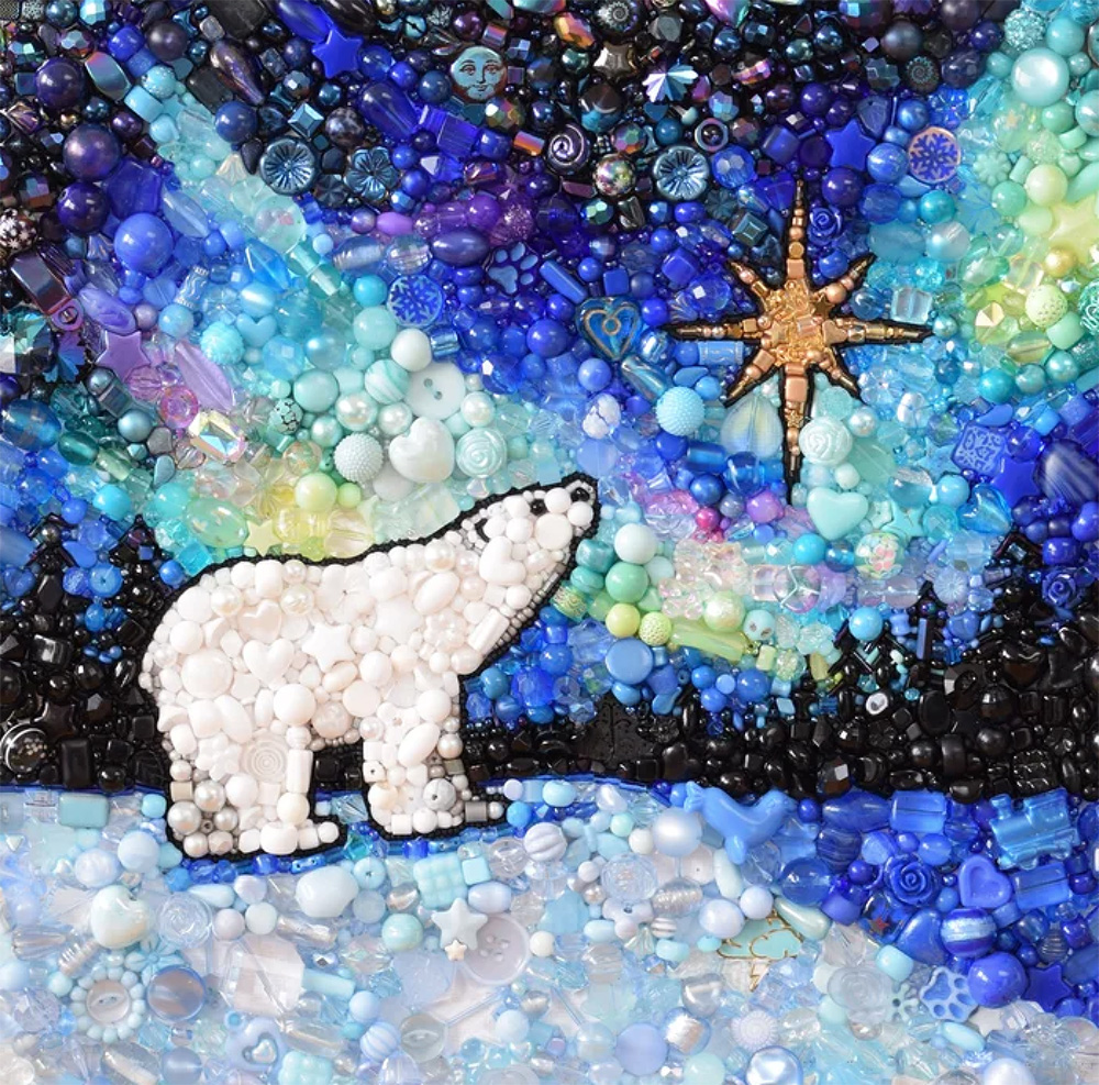 Sarah Gwyer embroidery / brooch / handmade Bead Embroidery Bordado con cuentas de vidrio Sarah Gwyer embroidery / brooch / handmade Bead Embroidery Bordado con cuentas de vidrio