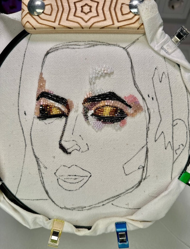 Shalfetr Galissa | Bead Embroidery Bordado con cuentas de vidrio Shalfetr Galissa | Bead Embroidery Bordado con cuentas de vidrio