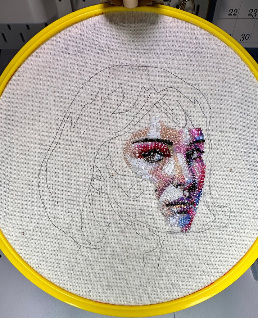 Shalfetr Galissa | Bead Embroidery Bordado con cuentas de vidrio Shalfetr Galissa | Bead Embroidery Bordado con cuentas de vidrio