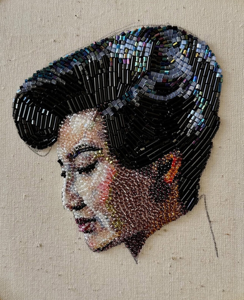 Shalfetr Galissa | Bead Embroidery Bordado con cuentas de vidrio Shalfetr Galissa | Bead Embroidery Bordado con cuentas de vidrio