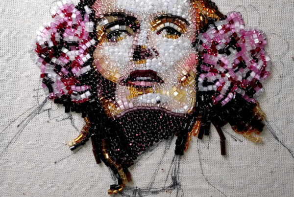 Shalfetr Galissa | Bead Embroidery Bordado con cuentas de vidrio