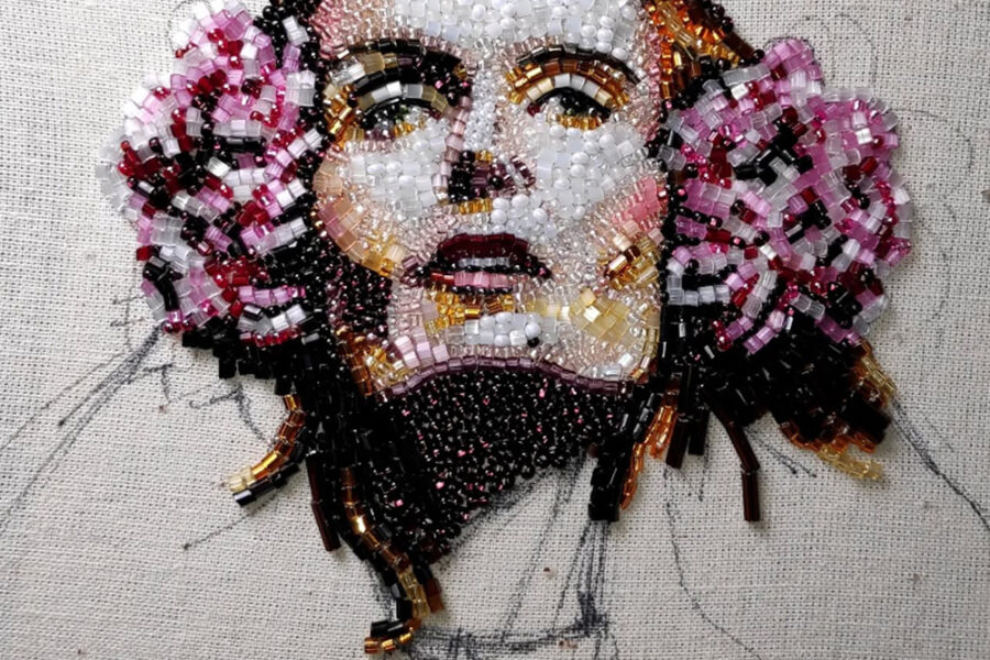 Shalfetr Galissa | Bead Embroidery Bordado con cuentas de vidrio