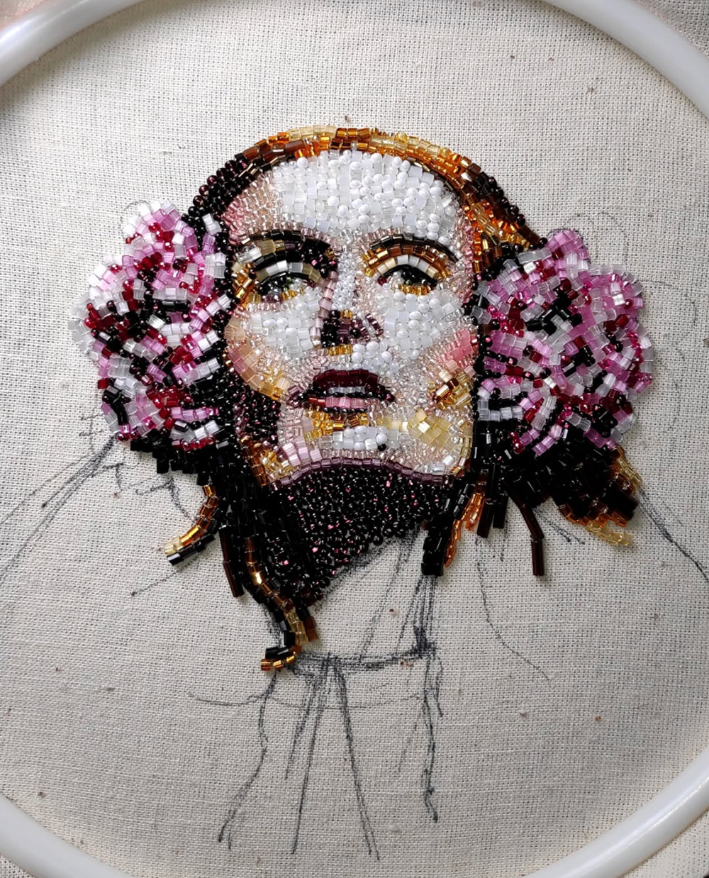 Shalfetr Galissa | Bead Embroidery Bordado con cuentas de vidrio