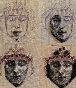 fistashka.p.s embroidery / brooch / handmade Bead Embroidery Bordado con cuentas de vidrio