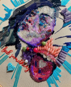 fistashka.p.s embroidery / brooch / handmade Bead Embroidery Bordado con cuentas de vidrio