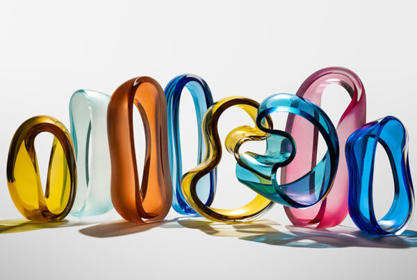 Flavie Audi Glass Artist Escultura en vidrio Objetos con Vidrio