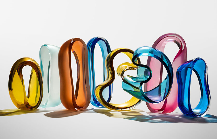 Flavie Audi Glass Artist Escultura en vidrio Objetos con Vidrio