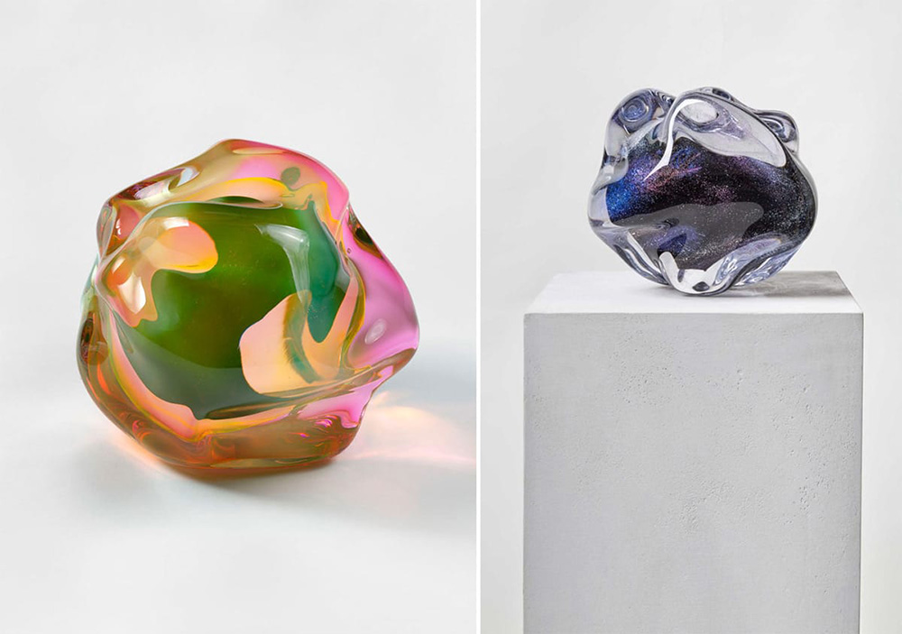 Flavie Audi Glass Artist Escultura en vidrio Objetos con Vidrio