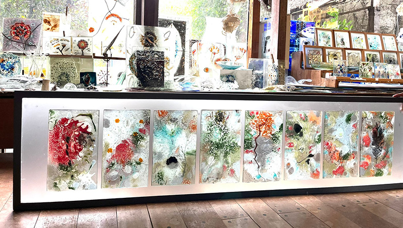 Magdalena Díaz Vitrofusión Montevideo Uruguay