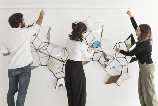 María Ruíz Pardo Atelier Mel GLASS Meeting Instalaciones en vidrio artístico