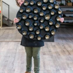 GLASS Artist Open Studio Barcelona Luesma & Vega Vajilla de vidrio de diseño