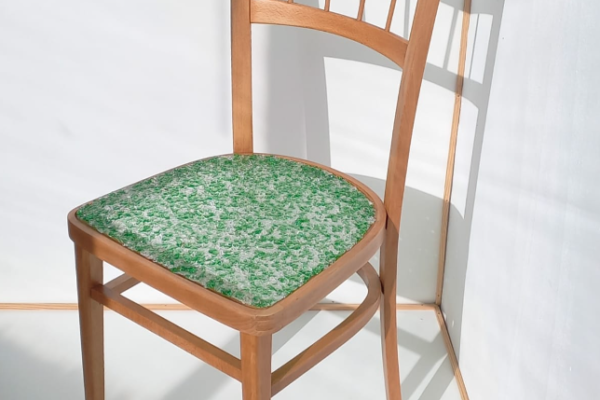 GLASS Artist Open Studio Barcelona vidrio molido Fina Balp