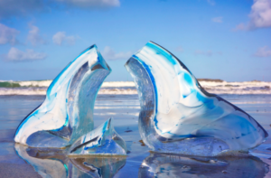 Chantal Royant GLASS Artist Objetos con Vidrio Escultura en vidrio