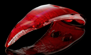 Chantal Royant GLASS Artist Objetos con Vidrio Escultura en vidrio