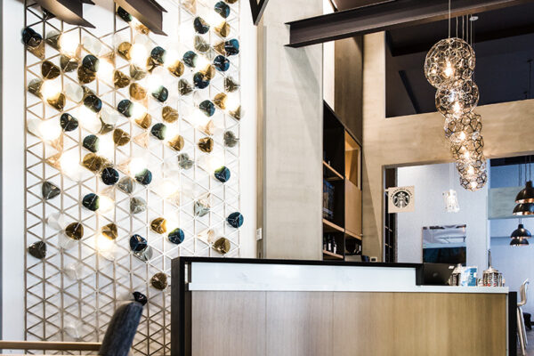 María Ruíz Pardo Atelier Mel GLASS Meeting Instalaciones en vidrio artístico