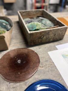Jorge Aragone GLASS Artist Open Studio Barcelona Vitrales